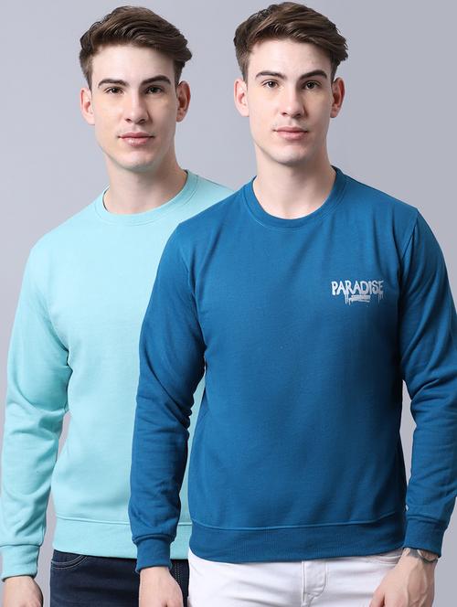 men pack of 2 printed sweatshirts - 21539751 - Very Small Image - 1