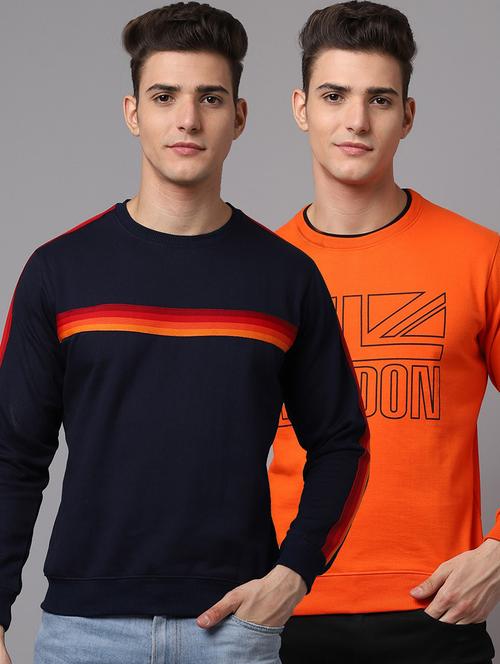 men pack of 2 printed sweatshirts - 21539762 - Very Small Image - 1