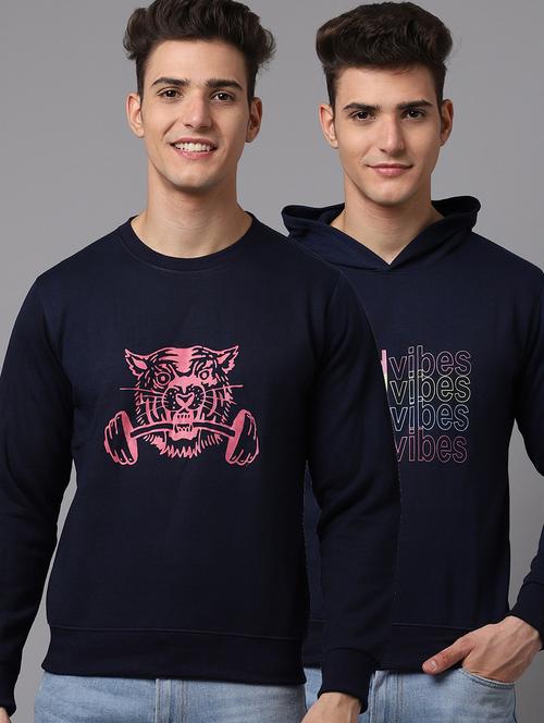 men pack of 2 printed sweatshirts - 21539770 - Very Small Image - 1