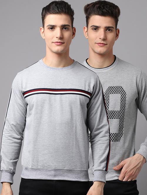 men pack of 2 printed sweatshirts - 21539811 - Very Small Image - 1