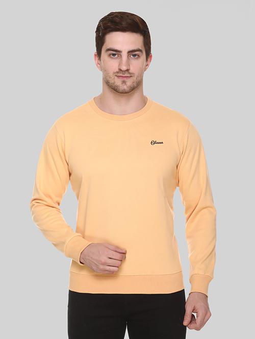 men long sleeves plain sweatshirt - 21539820 - Very Small Image - 1