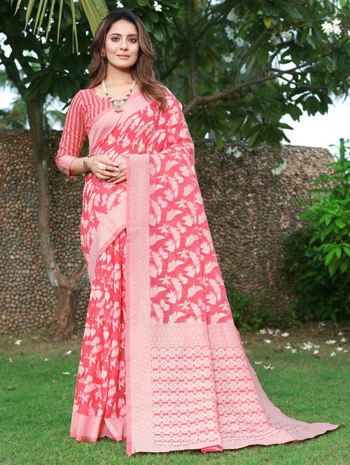 women self design zari work kanjivaram saree - 21540535 - Very Small Image - 1