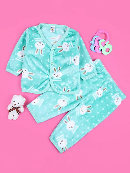 kids winter wear full length twin set - 21542605 - Very Small Image - 1