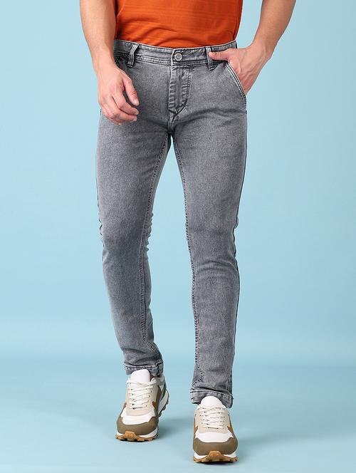 men mid rise plain jeans - 21544969 - Very Small Image - 1