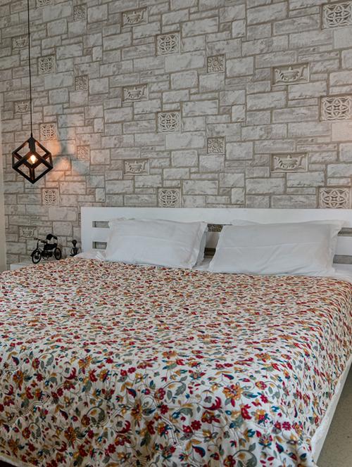 veahome cotton nature double size comforter ( 230 x 230 cm ) - multi ( coordinated ) - 21547455 - Very Small Image - 1