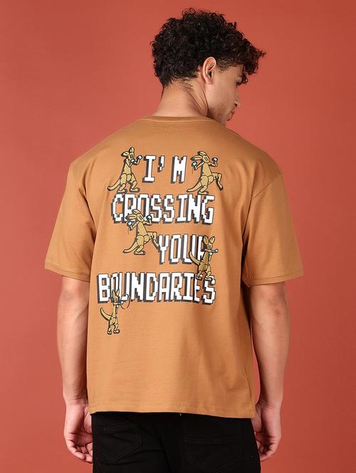 men back print short sleeve t-shirt - 21547662 - Very Small Image - 1