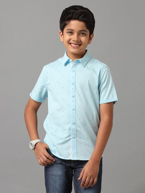 boys printed short sleeve shirt - 21549511 - Very Small Image - 1