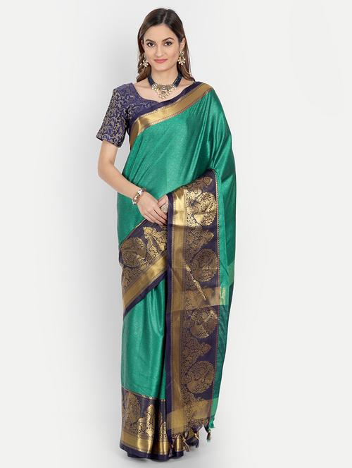 women self-designed bordered saree - 21549698 - Very Small Image - 1