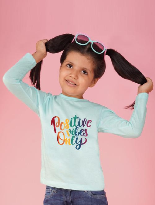 girls front print long sleeve tee - 21554342 - Very Small Image - 1