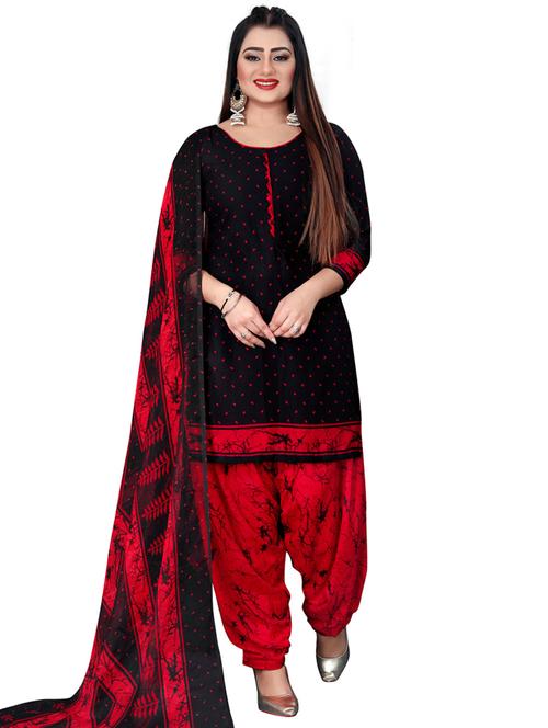 women printed unstitched suit set - 21557128 - Very Small Image - 1