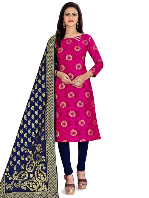 women self design unstitched suits - 21557276 - Very Small Image - 1
