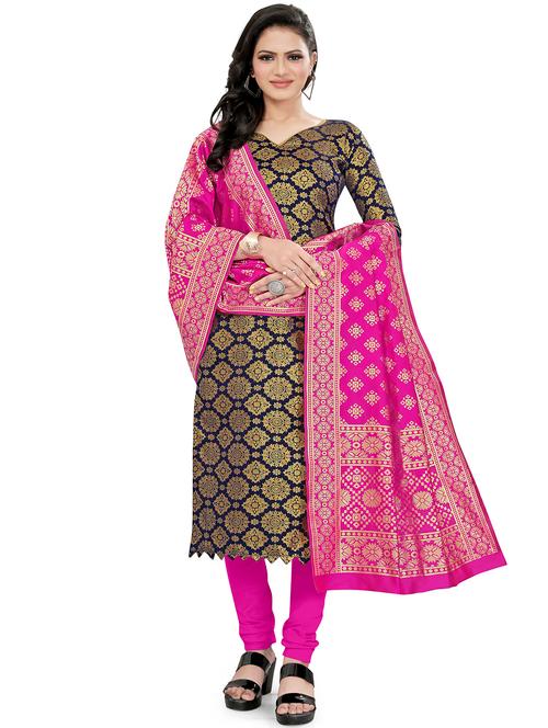women self design unstitched suits - 21557290 - Very Small Image - 1