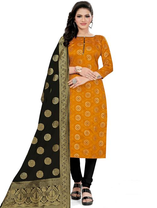 women self design unstitched suits - 21557304 - Very Small Image - 1
