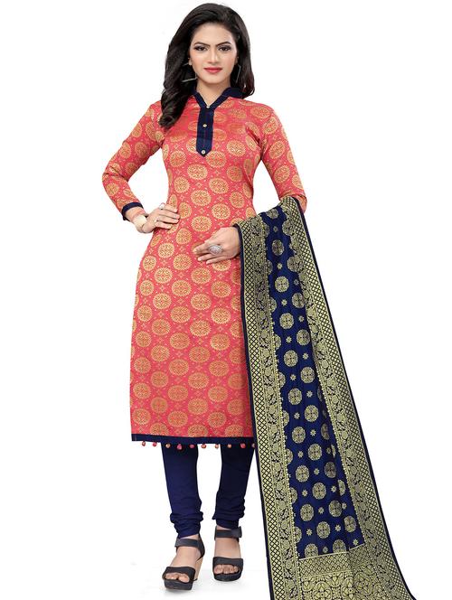 women self design unstitched suits - 21557325 - Very Small Image - 1