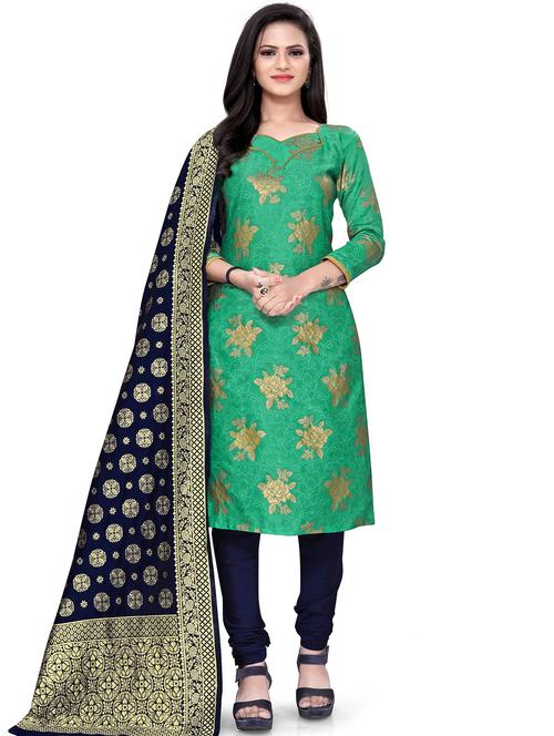 women self design unstitched suits - 21557361 - Very Small Image - 1