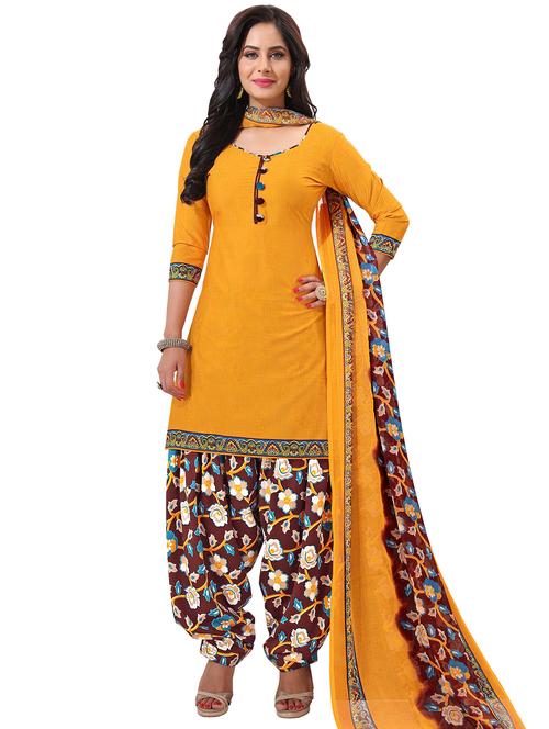 women printed unstitched suits - 21557387 - Very Small Image - 1
