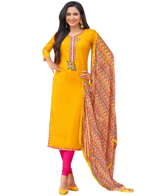 women embroidered unstitched suits - 21557407 - Very Small Image - 1