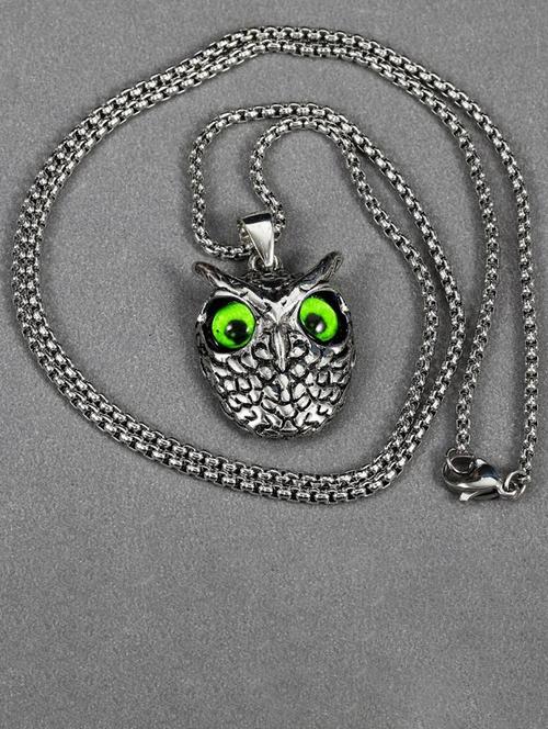 silver metal chain necklace - 21559184 - Very Small Image - 1