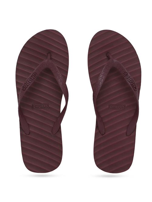 red pu flip flops - 21561845 - Very Small Image - 1