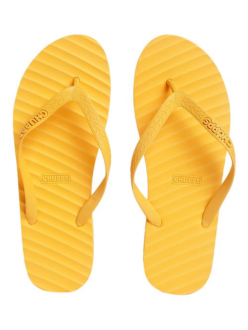 yellow pu flip flops - 21561848 - Very Small Image - 1