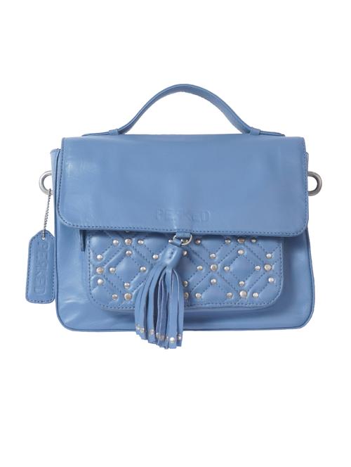 light blue leather sling bag - 21563257 - Very Small Image - 1