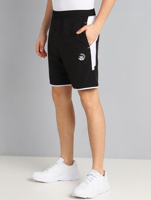 men color block regular fit shorts - 21564683 - Very Small Image - 1