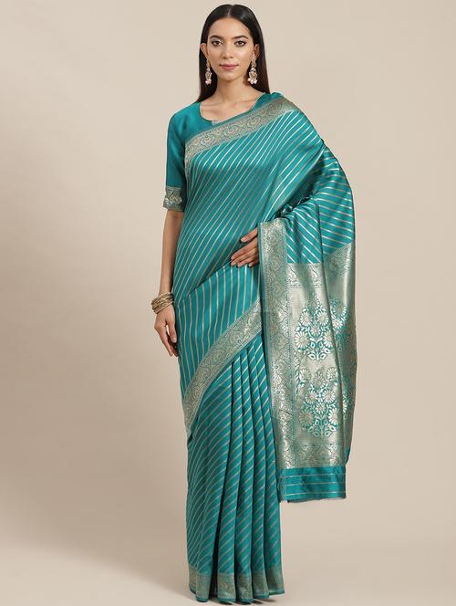 women self design banarasi saree - 21566027 - Very Small Image - 1