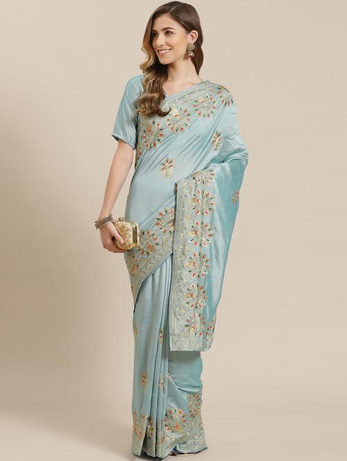 women self-designed bordered saree - 21566038 - Very Small Image - 1
