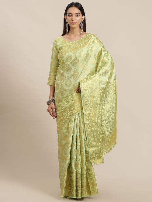 women self design banarasi saree - 21566041 - Very Small Image - 1