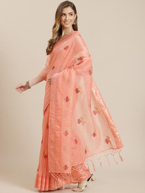 women self-designed bordered saree - 21566055 - Very Small Image - 1