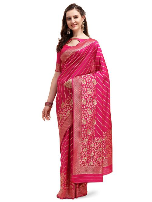 women self design banarasi saree - 21566343 - Very Small Image - 1
