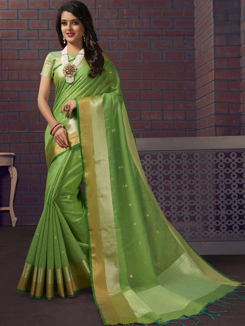 women self design bordered saree - 21571786 - Very Small Image - 1