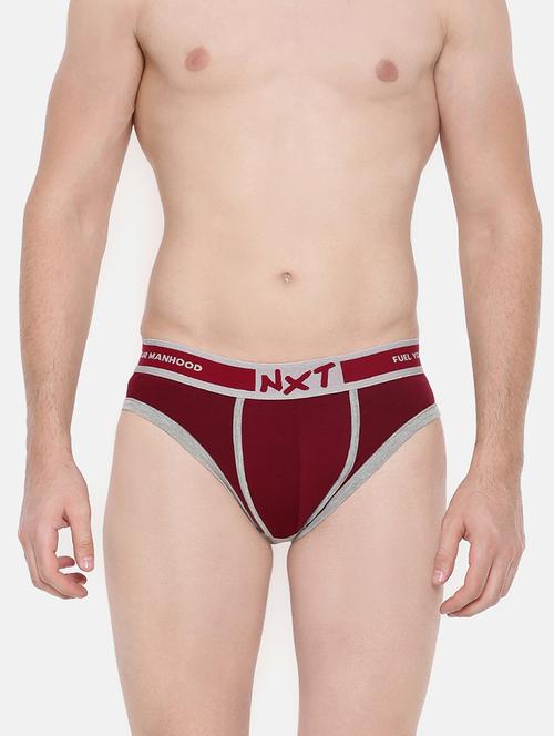 men solid hipster brief - 21575293 - Very Small Image - 1