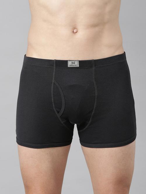 men solid cotton trunks - 21575337 - Very Small Image - 1
