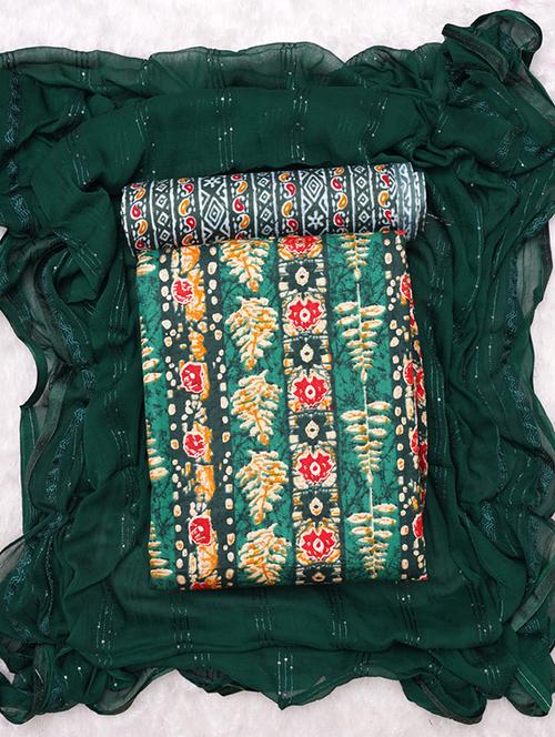 women printed unstitched suit with dupatta - 21577031 - Very Small Image - 1