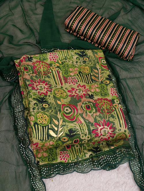 women printed unstitched suit with dupatta - 21577056 - Very Small Image - 1
