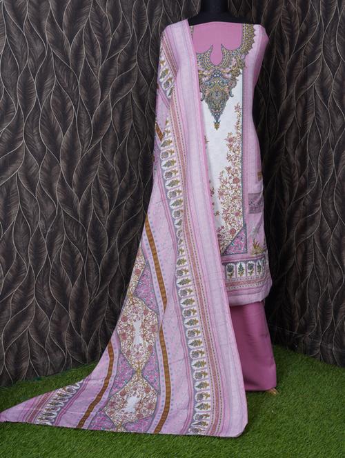 women self design unstitched suit set - 21577157 - Very Small Image - 1