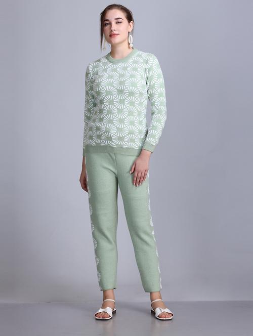 women self design winter co-ord set - 21577240 - Very Small Image - 1