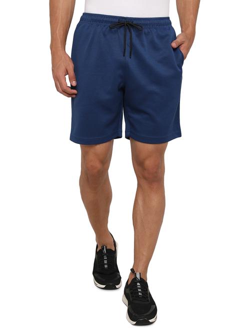 men regular fit plain mid rise shorts - 21577334 - Very Small Image - 1