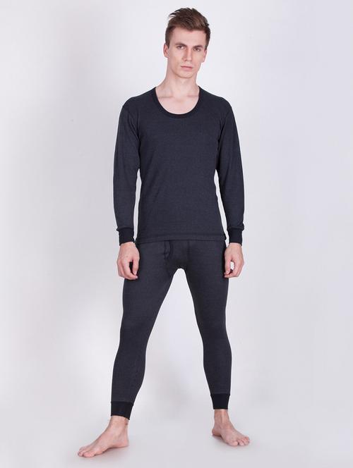 men solid full sleeve thermal set - 21578079 - Very Small Image - 1