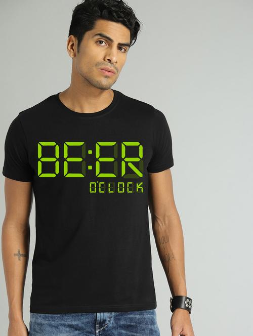 men slim fit chest print short sleeves t-shirt - 21581859 - Very Small Image - 1
