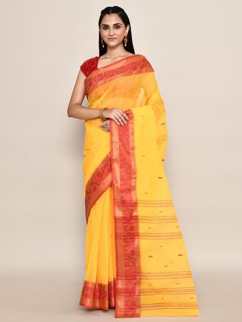 women self design handloom saree - 21583429 - Very Small Image - 1