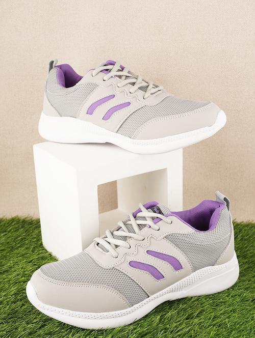 women grey slip on casual shoe - 21583867 - Very Small Image - 1