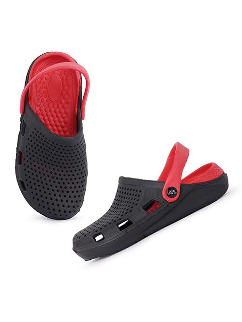 men black solid crocs clog - 21583868 - Very Small Image - 1