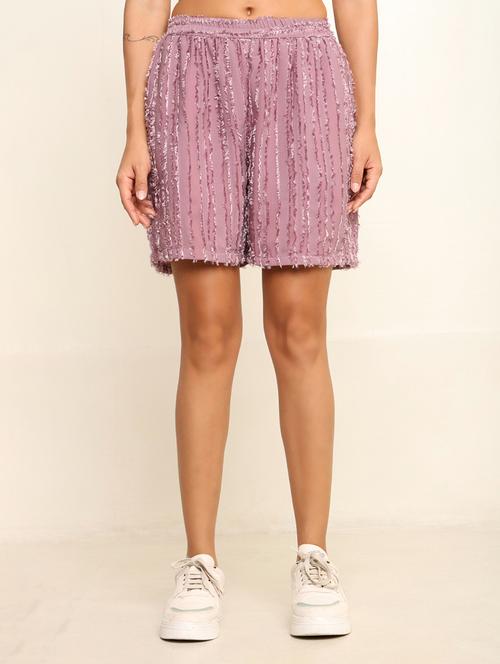 women mid-rise self-designed regular short - 21584032 - Very Small Image - 1