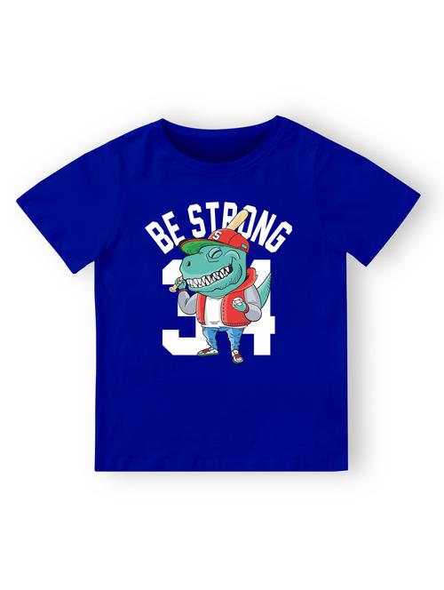 boys front print short sleeve t-shirt - 21589595 - Very Small Image - 1
