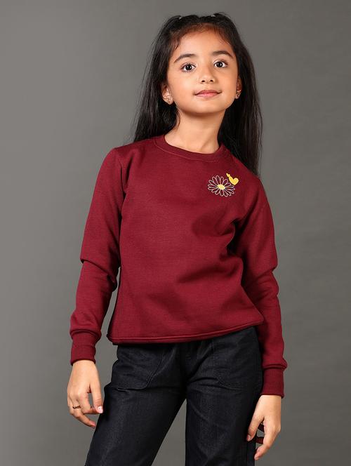 girls printed long sleeves sweatshirt - 21593503 - Very Small Image - 1