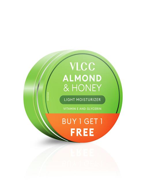 vlcc almond & honey face moisturizer for deep hydration 200g + 200g (buy 1 get 1) - 21595017 - Very Small Image - 1