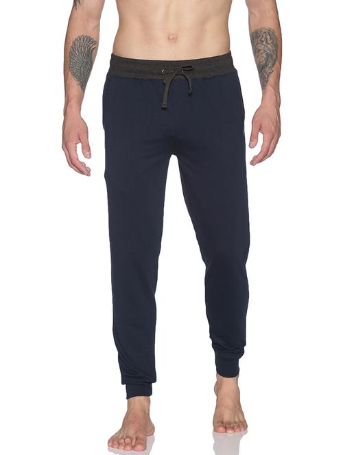 men mid rise solid joggers - 21596753 - Very Small Image - 1