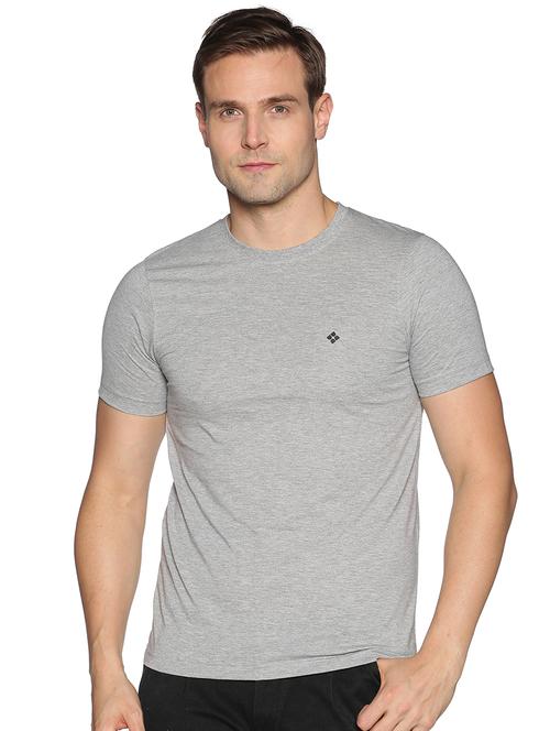men solid slim fit short sleeve t-shirt - 21597025 - Very Small Image - 1